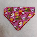 Handmade Dog Bandana - Made to be Together -Slide On