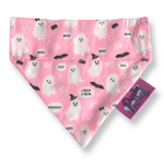 Cute Pink Ghosts! Halloween Dog Bandana