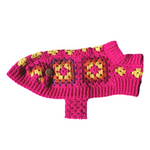 Handmade Crochet Dog Coat / Jumper - Hot Pink