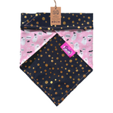 Cute Ghosts Halloween Dog Bandana - Tie on