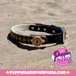 Handmade Biothane Collar - Cornish Tartan