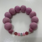 Zodiac Birthstone - Personalised Pom Pom Dog Collar