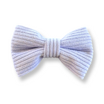 Dog Bow Tie - Lavender Blue Luxe Corduroy