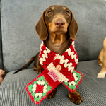 Christmas Scarf - Crochet Stripes