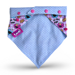 Cookie Monster Bandana - Snap On