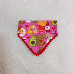 Handmade Dog Bandana - Made to be Together -Slide On