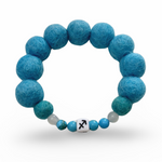 Zodiac Birthstone - Personalised Pom Pom Dog Collar