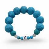 Zodiac Birthstone - Personalised Pom Pom Dog Collar