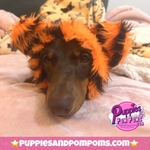 Dog Snood / Buff / Hat - Tiger