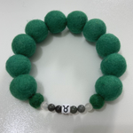 Zodiac Birthstone - Personalised Pom Pom Dog Collar