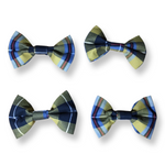 Cornish Tartan Dog Bow Tie - Medium