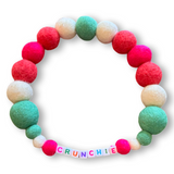 Sweet Watermelon Personalised Pom Pom Dog Collar