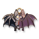 Halloween Skeleton Bat Charm