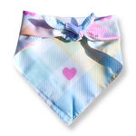 Pastel Vichy Bandana - Tie-on