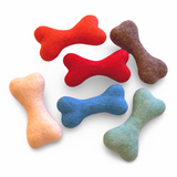 Felt Dog Bone Toy - 10cm