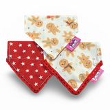 Christmas Gingerbread Men Bandana