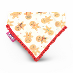 Christmas Gingerbread Men Bandana