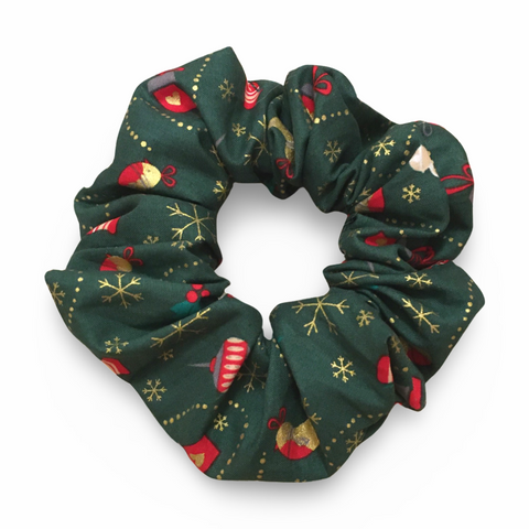 Baubles and Berries Christmas Scrunchie