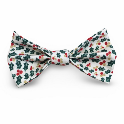 Holly and Berry Beautiful Bow Tie