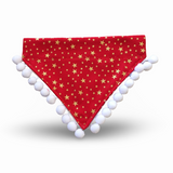 Christmas Stars and Snowballs Bandana