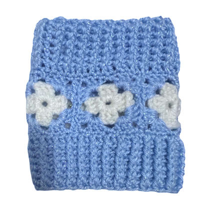 Crochet Dog Snood - Baby Blue