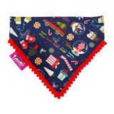 Christmas Dog Bandana - Merry Wishes