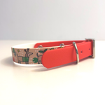 Christmas Dachshunds - Handmade Biothane Dog Collar - 2 Colour - 20mm