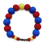 Personalised Pom Pom Dog Collar - FC Barcelona