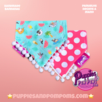 Summer pool party Polka Dot Bandana