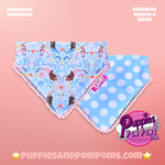 Handmade Mermaids Polka Dot Dog Bandana