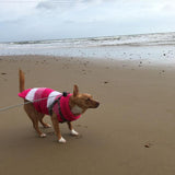 Handmade Pink Candy Stripe Crochet Jumper