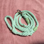 Peppermint Green Rope Lead