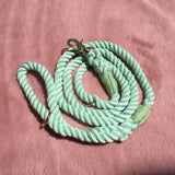 Peppermint Green Rope Lead