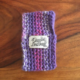 Ombré Purple & Pink Crochet Dog Snood / Buff