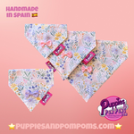 Spring Bunnies / Pink Vichy Bandana