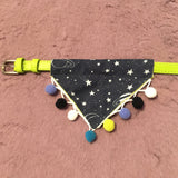 Space Exploration Pom Pom Dog Bandana