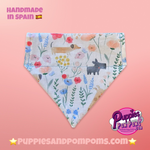 Floral Dogs Bandana