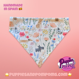 Floral Dogs Bandana