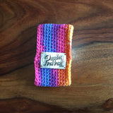 Rainbow Bright Crochet Dog Snood / Buff