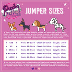 Lavender Pawfect Pup Jumper - Clearance Sale