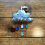 Handmade Floral Raincloud Decorations