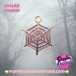 Halloween Spider Web Charm