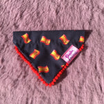 España Lovers Pompoms Dog Bandana