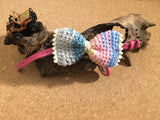 Pretty Pastels Luxe Crochet Bow Tie