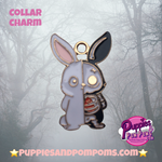 Halloween Skeleton Rabbit Charm