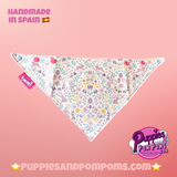 Spring Superstars Dog Bandana - Snap On