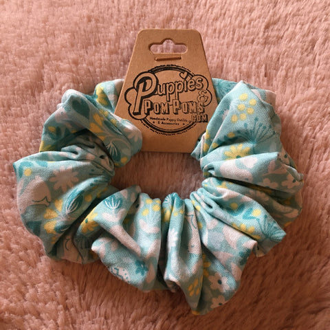 Sweet Spring Mint Scrunchie