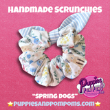 Spring Dogs Scrunchie