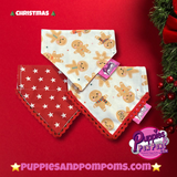 Christmas Gingerbread Men Bandana