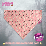 Cute Pink Ghosts! Halloween Dog Bandana